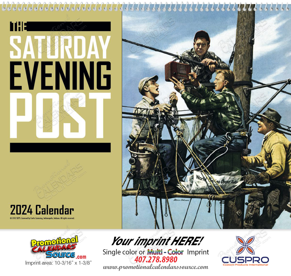The Saturday Evening Post Calendar I