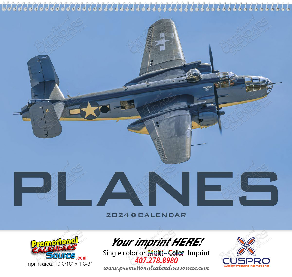 Planes Promotional Calendar 