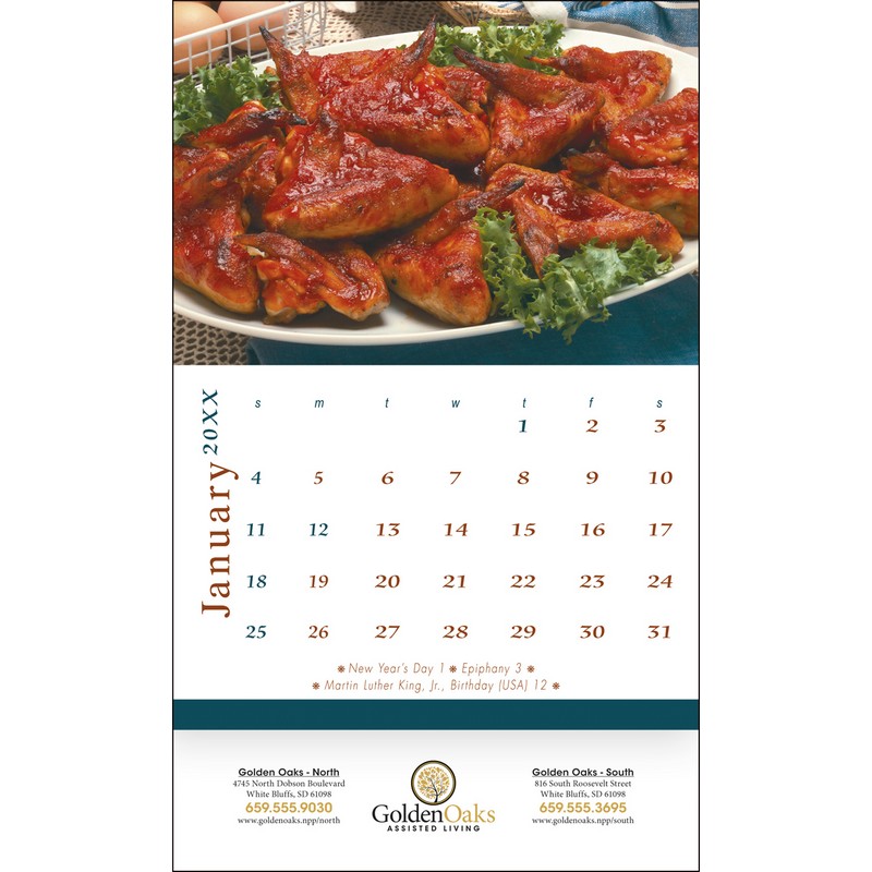 Custom Postcard Calendar Promotional Calendar 