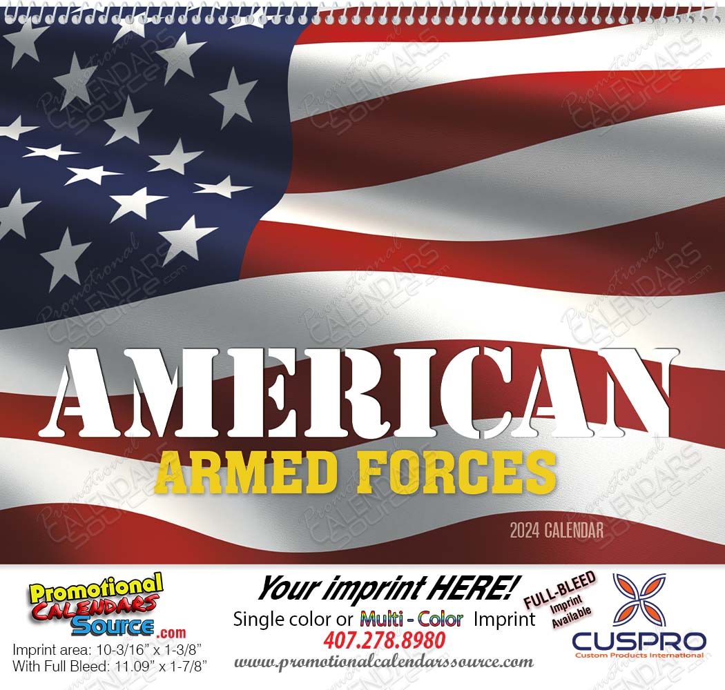 American Armed Forces Calendar, , Spiral