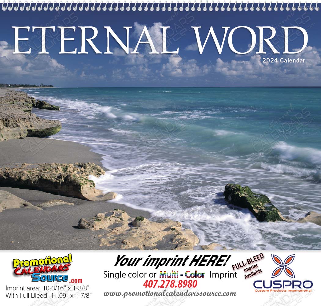 Eternal Word w Pre-Planning Sheet - Promotional Calendar  Spiral
