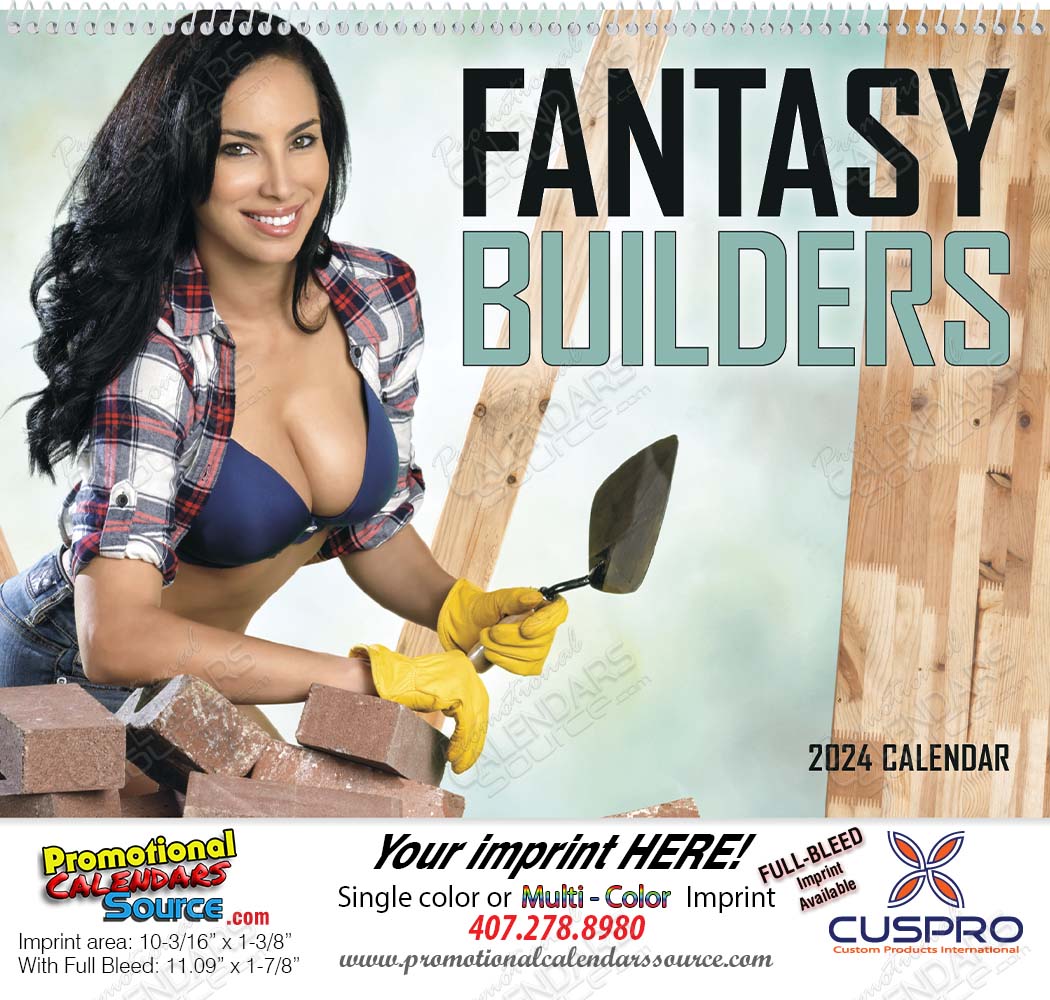 Fantasy Builders - Promotional Calendar  Spiral