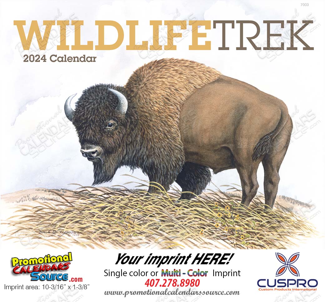Wildlife Trek Calendar  Stapled