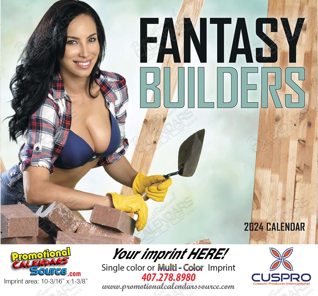 Fantasy Builders Calendar Stapled