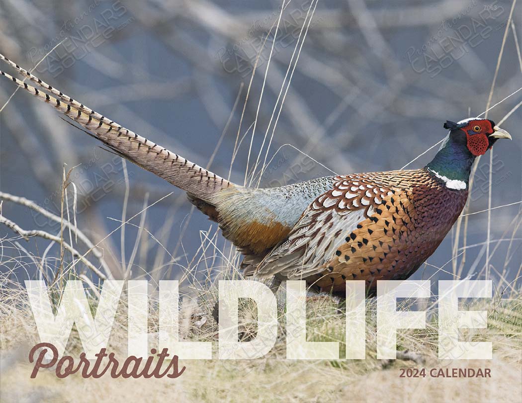 Wildlife Portraits Calendar with Window Cutout Ad