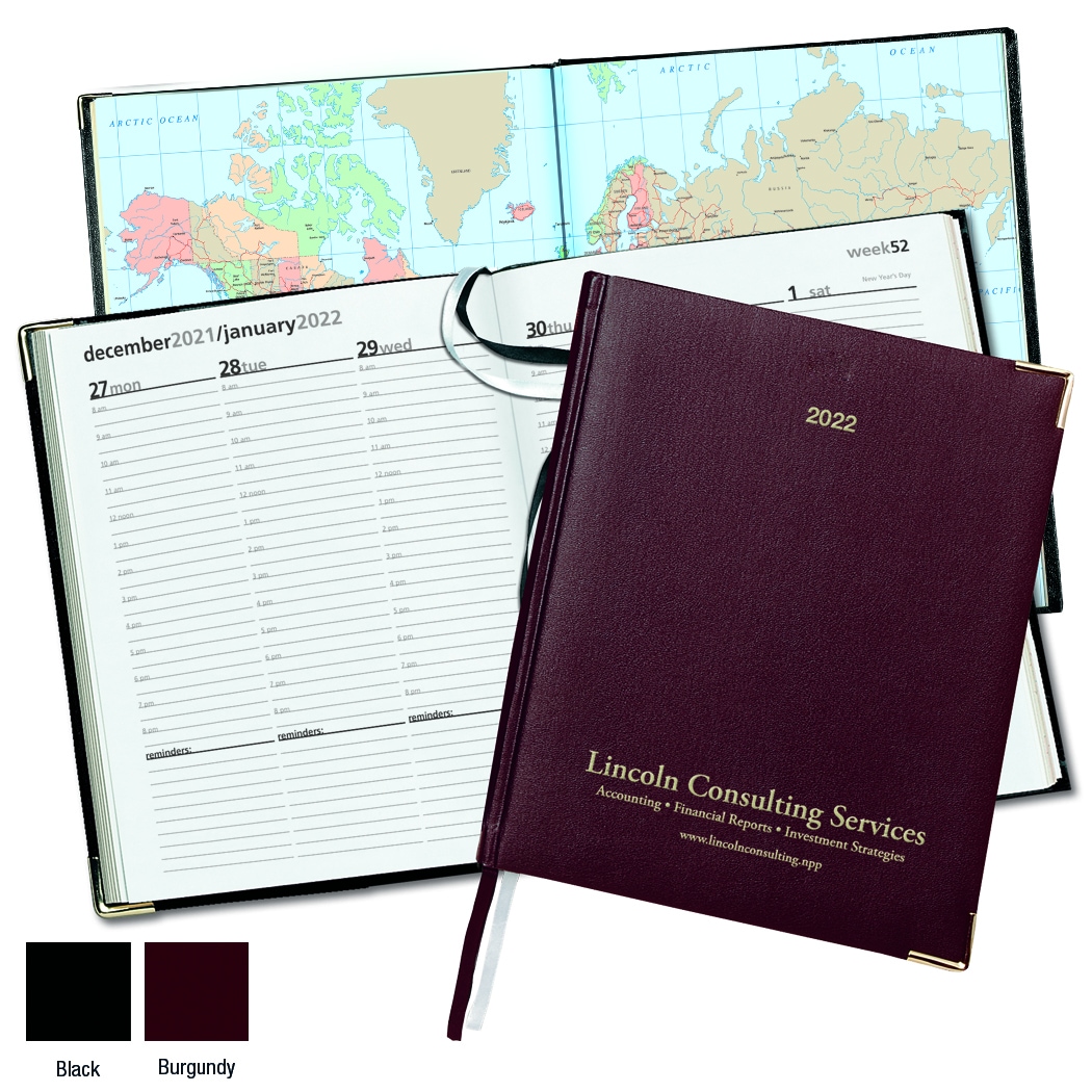 International Weekly Desk Planner  8.5x10.5