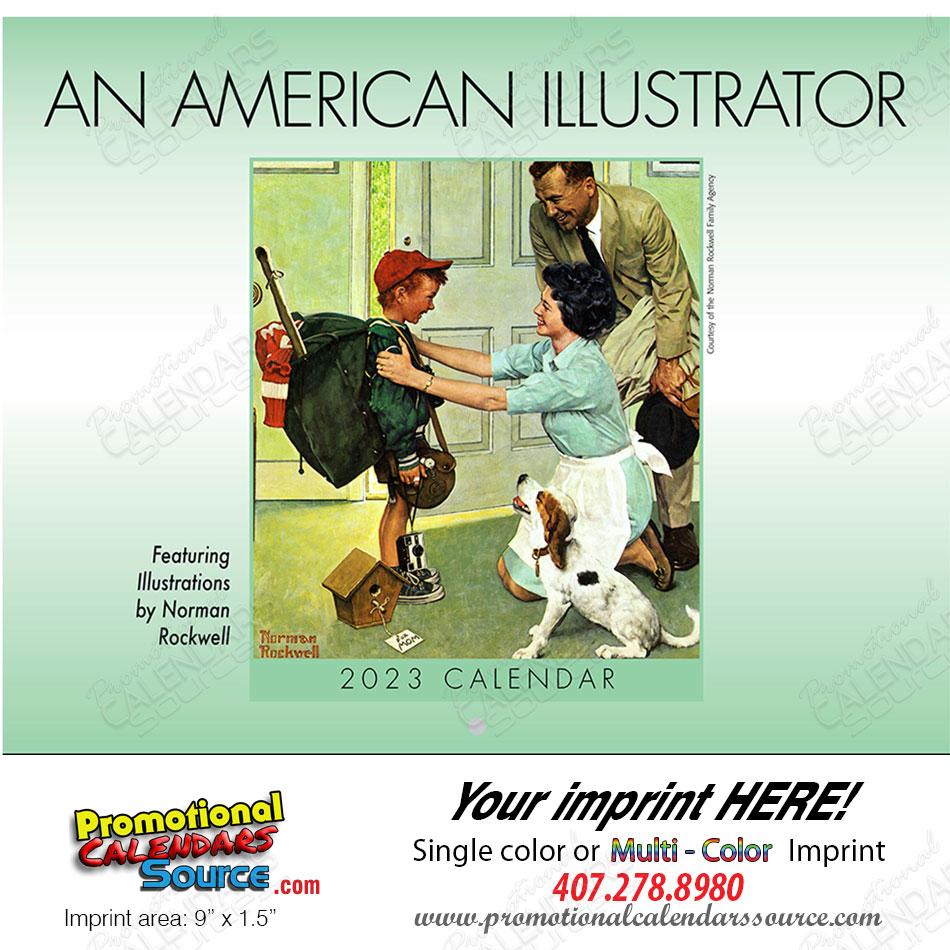 An American Illustrator Promotional Calendar 