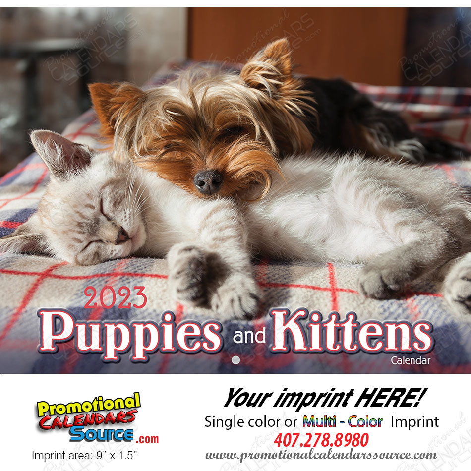 Puppies & Kittens Promotional Calendar 