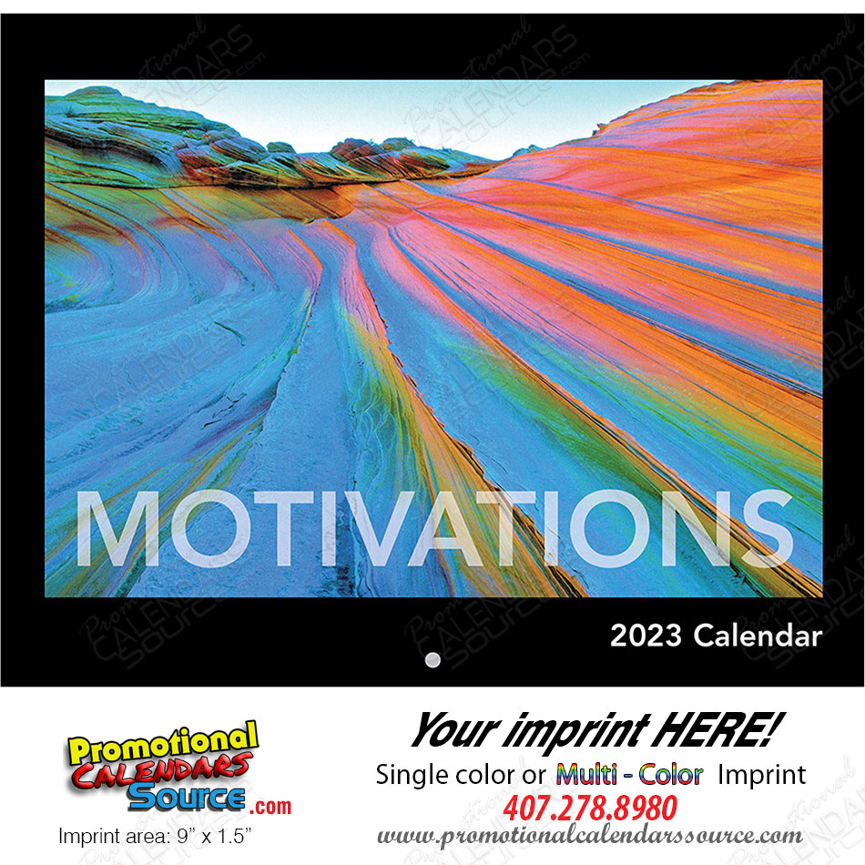 Motivations Promotional Calendar  - Stapled