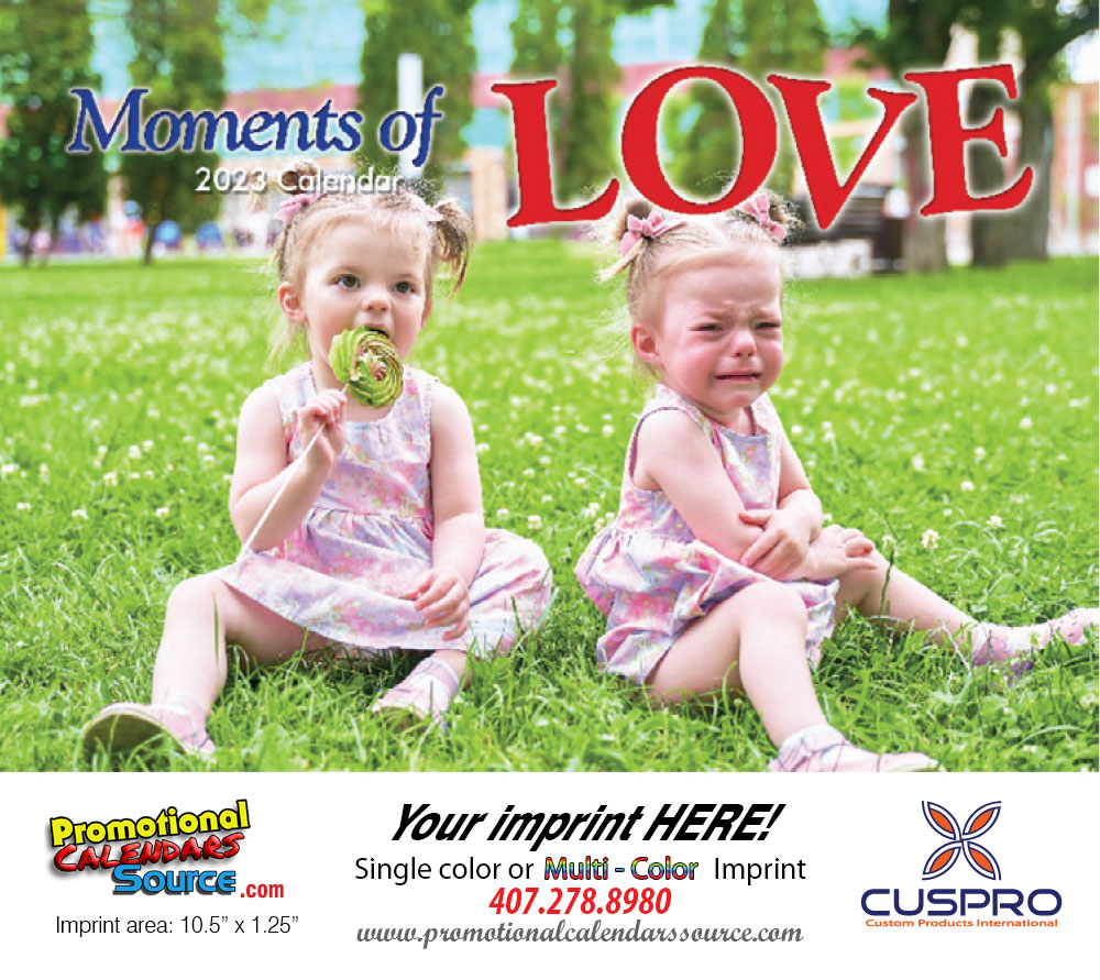 Moments Of Love Kids Calendar 2024 - Stapled