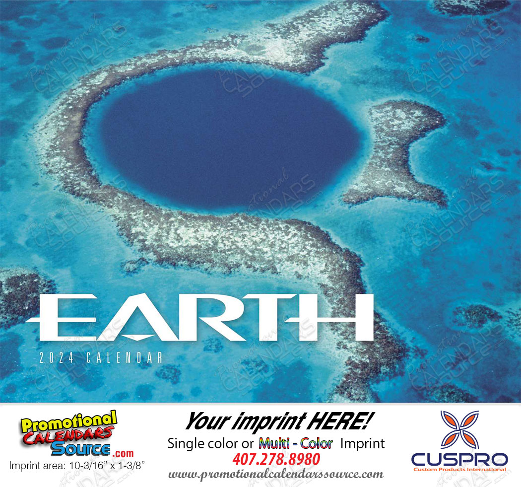 Earth Promotional Calendar  Stapled