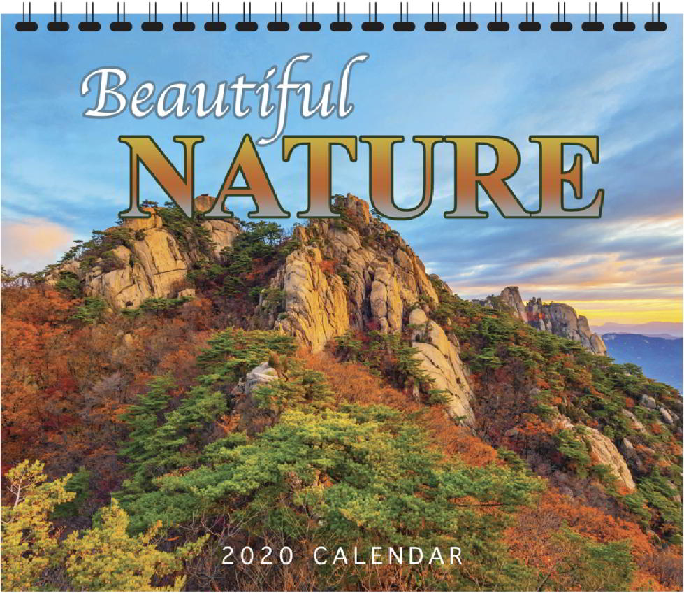 Beautiful Nature 3 Mont View Promotional Calendar 