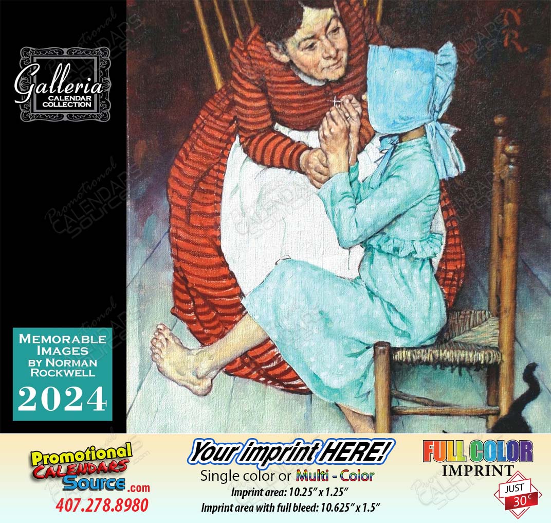 Norman Rockwell Memorable Images Art Calendar, 