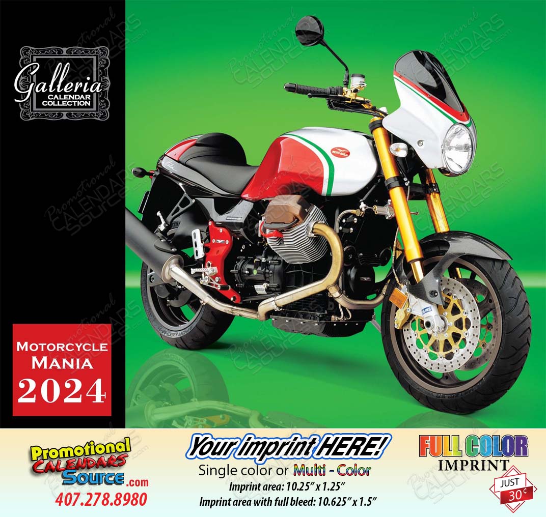 Exotic Motorcycles Mania Value Calendar