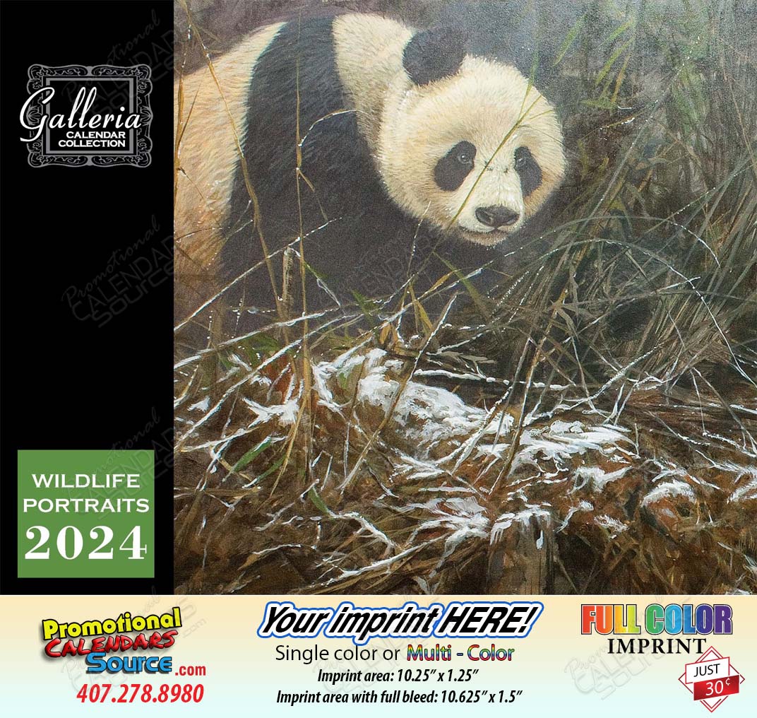 Wildlife Portraits Art Value Calendar