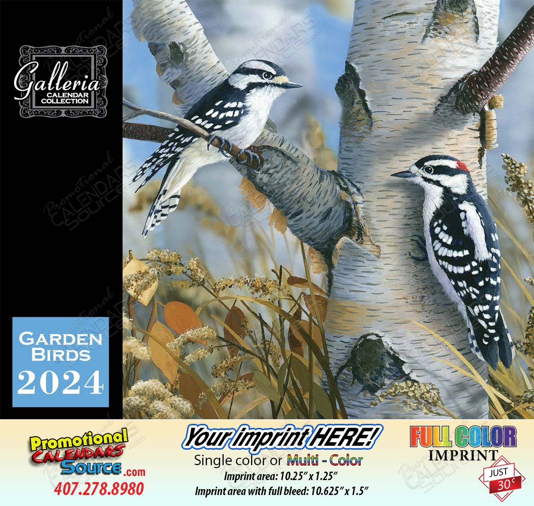 Garden Birds Customized Calendar