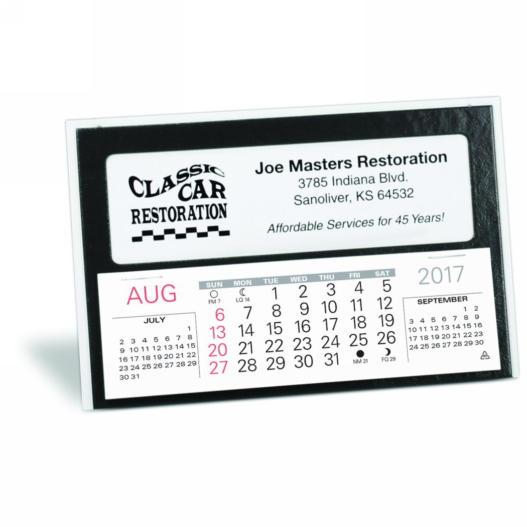 Window Premier Desk Calendar