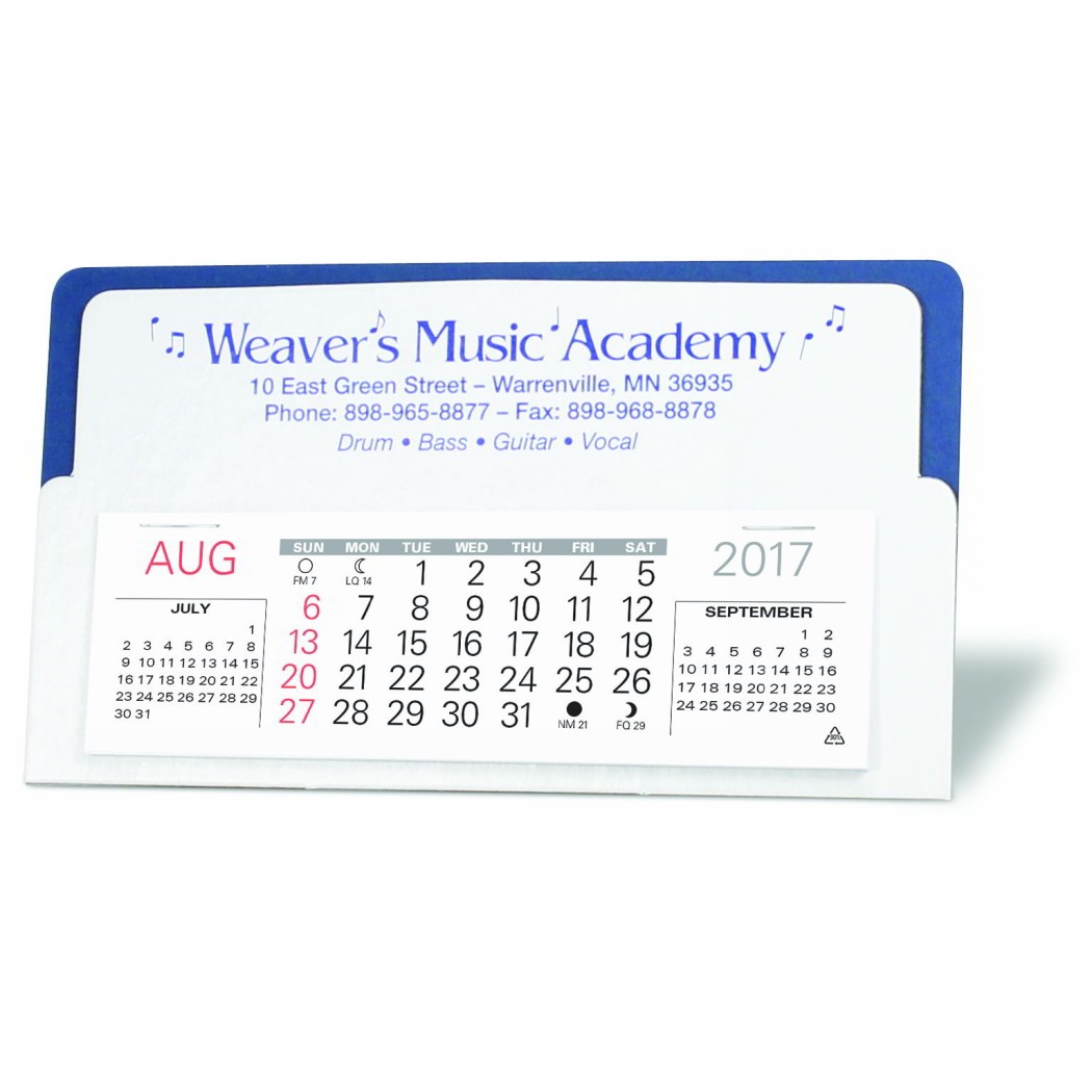 Discreet Nu-Leth-R Desk Calendar