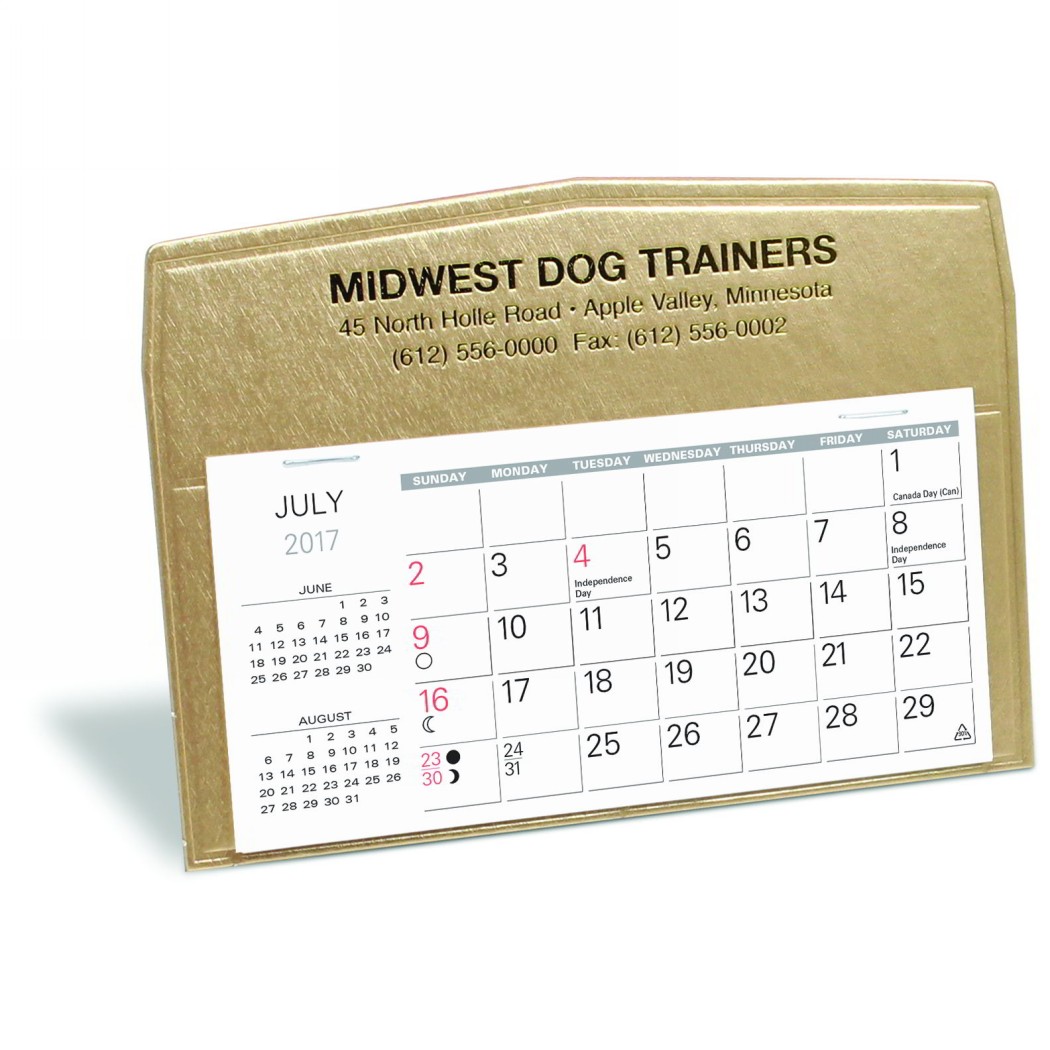 Cartwright Desk Calendar w/Memo Grid