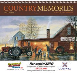 Country Memories Promotional Calendar 