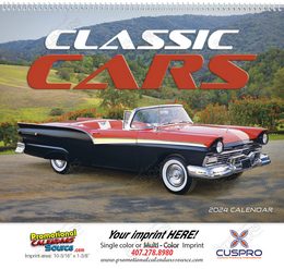 Classic Cars Promotional Calendar 