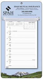 Mountains Theme Weekly Memo Calendar