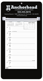 Promotional Weekly Memo Calendar  - Black