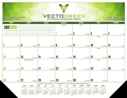Promotional Desk Pad Calendar with Full Color Imprint - Min. Qty. 100