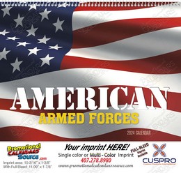 American Armed Forces Calendar, , Spiral