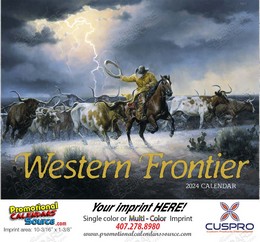 Western Frontier Calendar Stapled