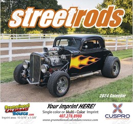 Street Rods Promotional Calendar  Stapled