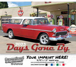 Classic Cars of Days Gone By Wall Calendar  - Stapled