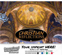 Christian Reflections Wall Calendar  - Stapled