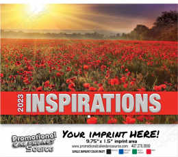 Inspirations  Wall Calendar  Stapled