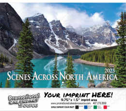 Scenes Across America Wall Calendar  Stapled