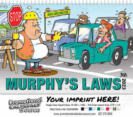 Murphy s Laws Wall Calendar  - Spiral