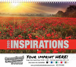 Inspirations  Wall Calendar  Spiral