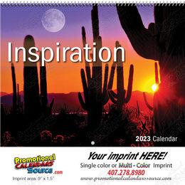 lnspiration Promotional Wall Calendar  - Spiral