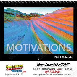 Motivations Promotional Wall Calendar  Spiral