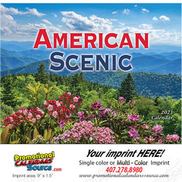 American Scenic Promotional Calendar  - Stapled