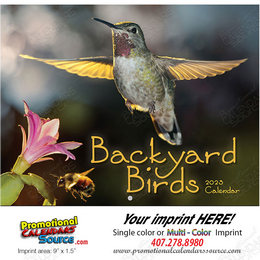 Backyard Birds Promotional Calendar  Stapled