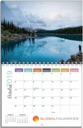 Custom Wall Calendar, Spiral Binding, 11x17