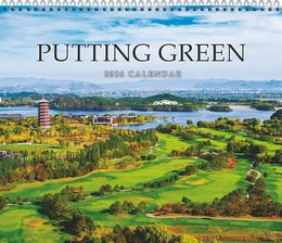 Putting Green Calendar - Magnificent Golf Courses - Spiral - 2026