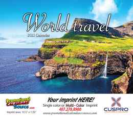 Scenic World Travel Destinations Calendar 2023 - Stapled