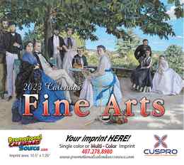 Fine Arts Calendar 2024 - Stapled