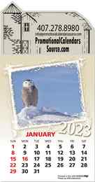 Wild Life Stick-Up Calendar