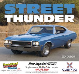 Street Thunder Promotional Wall Calendar  - Stapled