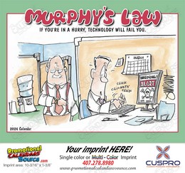 Murphy s Law Promotional Calendar  - Stapled