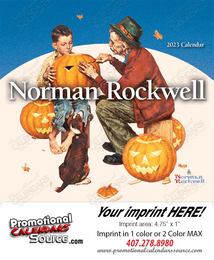 Norman Rockwell Mini Wall Calendar Custom Printed