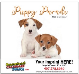Puppy's Parade  Calendar